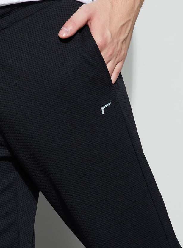 FAME FOREVER ACTIVE Textured Regular Fit Track Pants