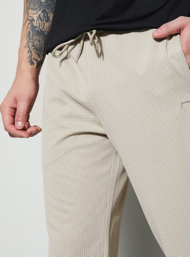 FAME FOREVER ACTIVE Textured Regular Fit Track Pants