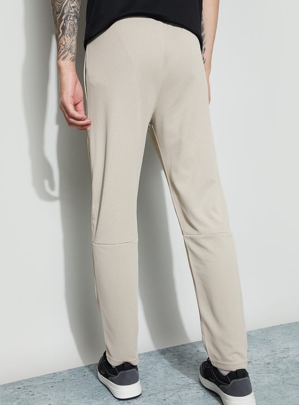 FAME FOREVER ACTIVE Textured Regular Fit Track Pants