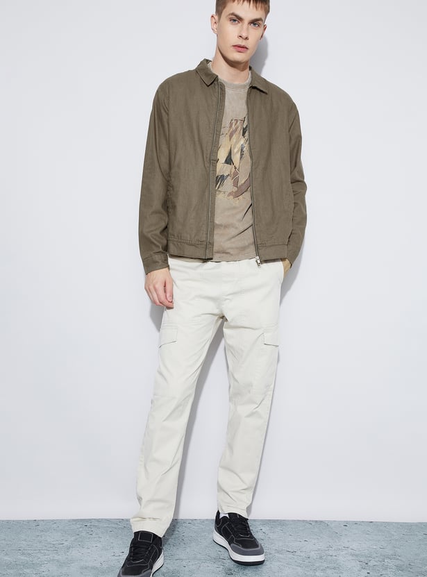 FAME FOREVER Solid Casual Jacket