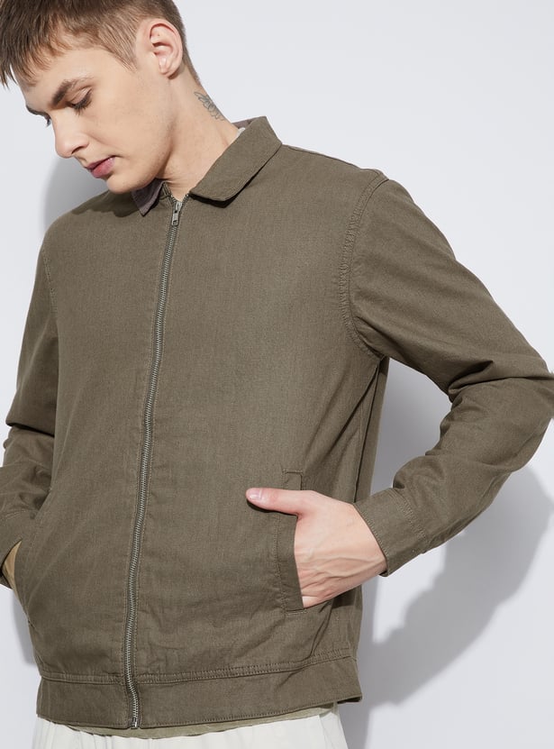 FAME FOREVER Solid Casual Jacket
