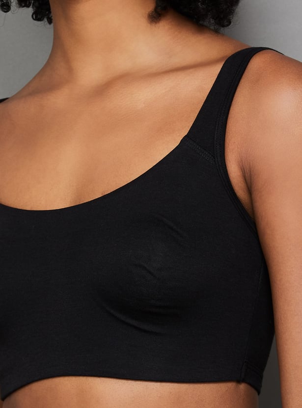 ENAMOR Non Padded Non Wired Everyday Bra - Pack of 2