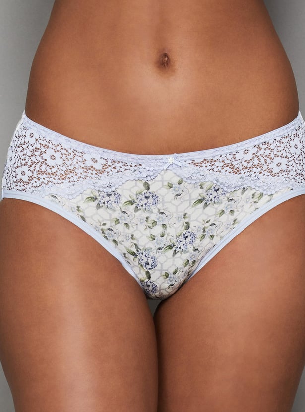 ENAMOR Floral Print Hipster Panties