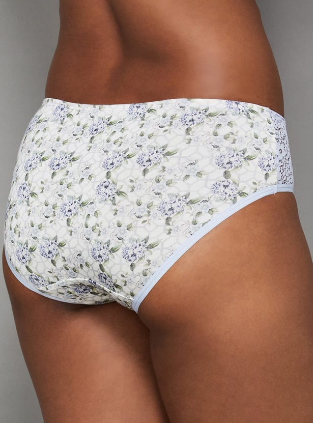 ENAMOR Floral Print Hipster Panties