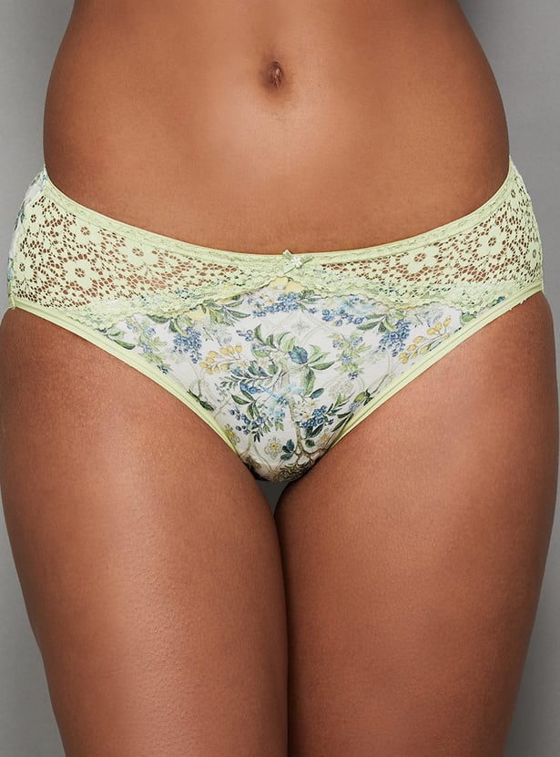 ENAMOR Floral Print Hipster Panties