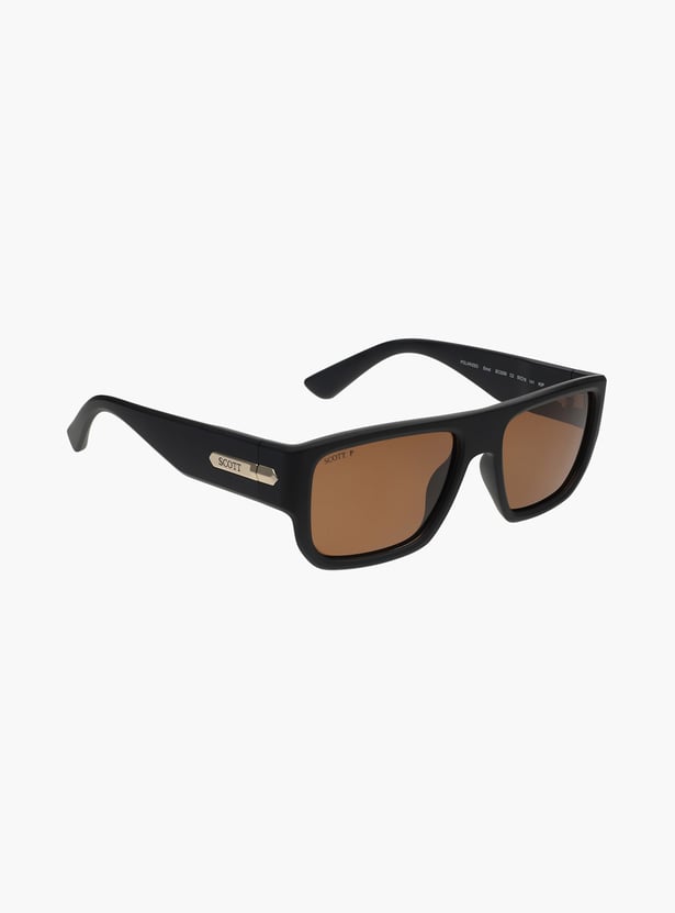 SCOTT Polarized Rectangle Sunglasses - SC3259PLELRODC2S
