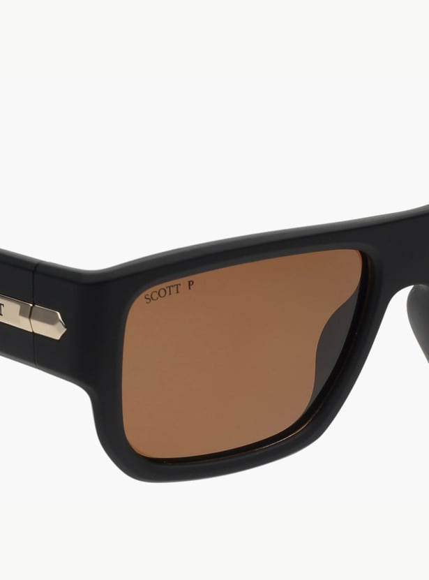 SCOTT Polarized Rectangle Sunglasses - SC3259PLELRODC2S