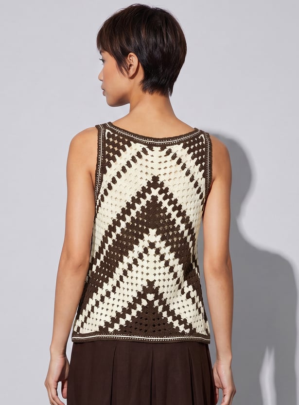 CODE Crochet Top