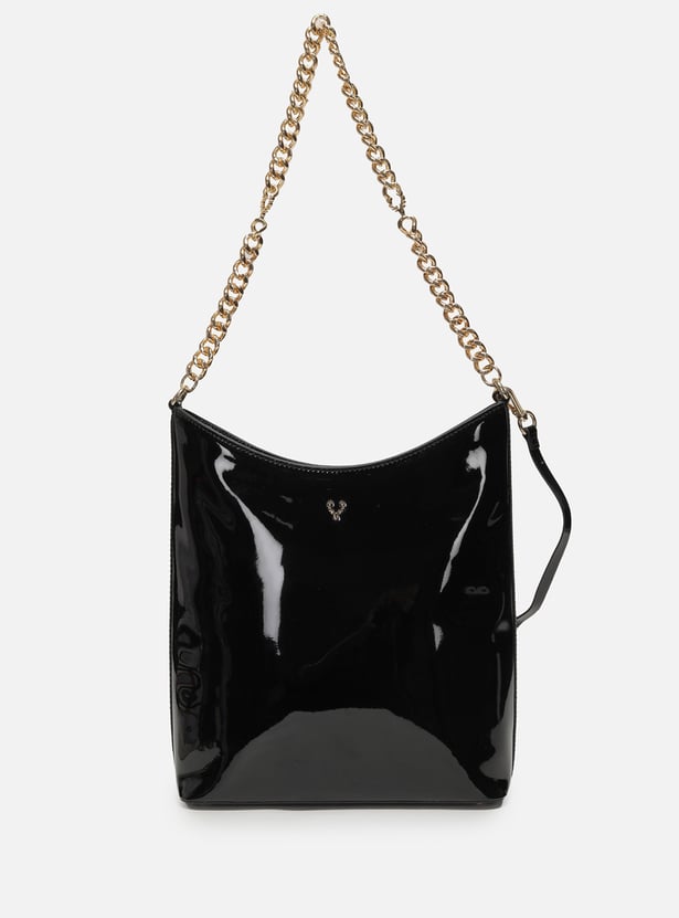 ALLEN SOLLY Solid Shoulder Bag