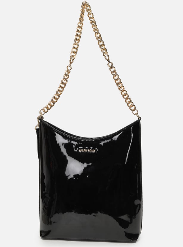 ALLEN SOLLY Solid Shoulder Bag