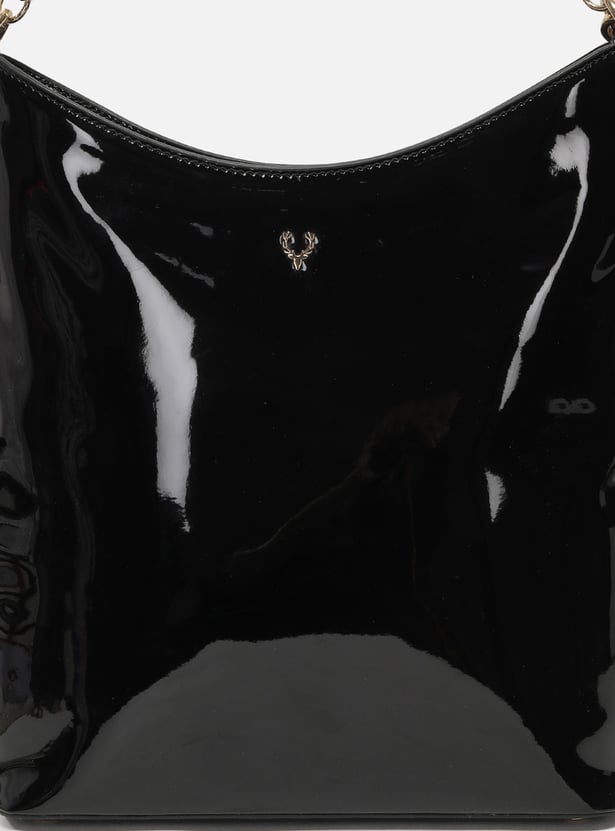 ALLEN SOLLY Solid Shoulder Bag