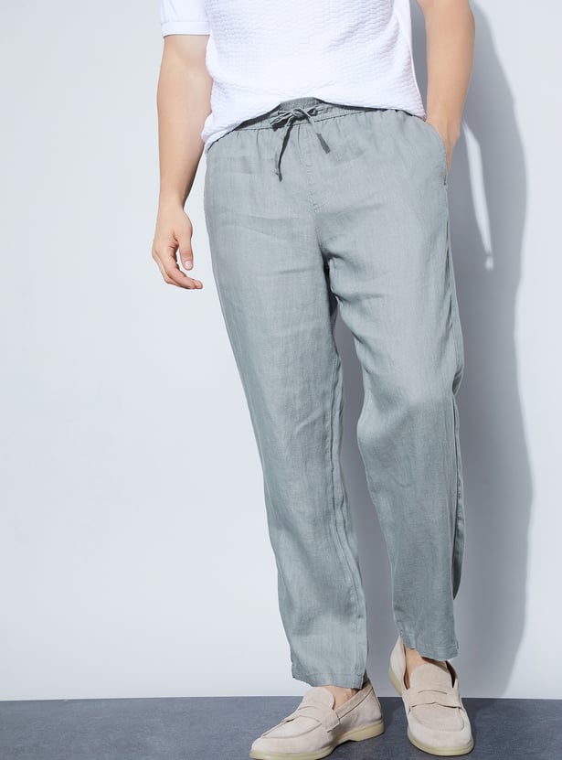 BOSSINI Solid Trousers