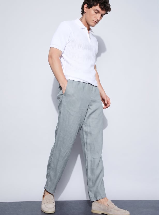 BOSSINI Solid Trousers