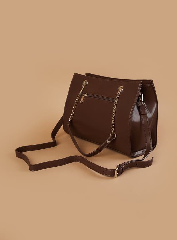 CODE Quilted Shoulder Bag