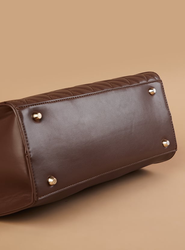 CODE Quilted Shoulder Bag