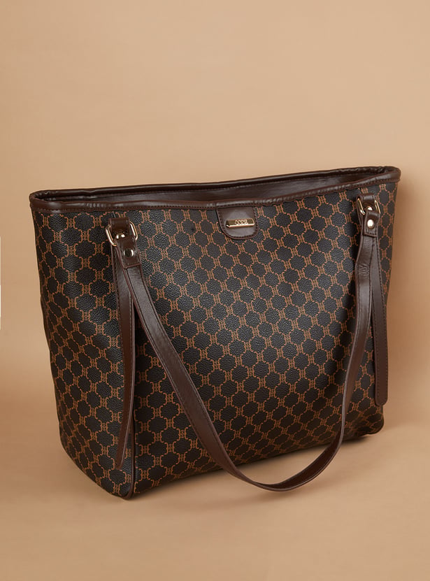 CODE Textured Shoulder Bag