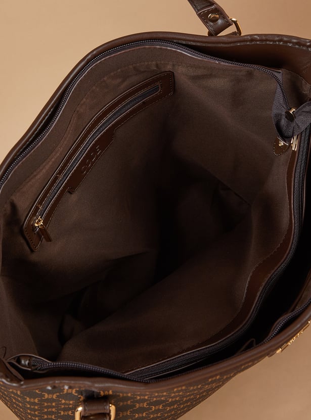 CODE Textured Shoulder Bag