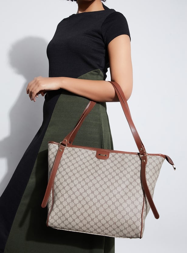 CODE Textured Shoulder Bag