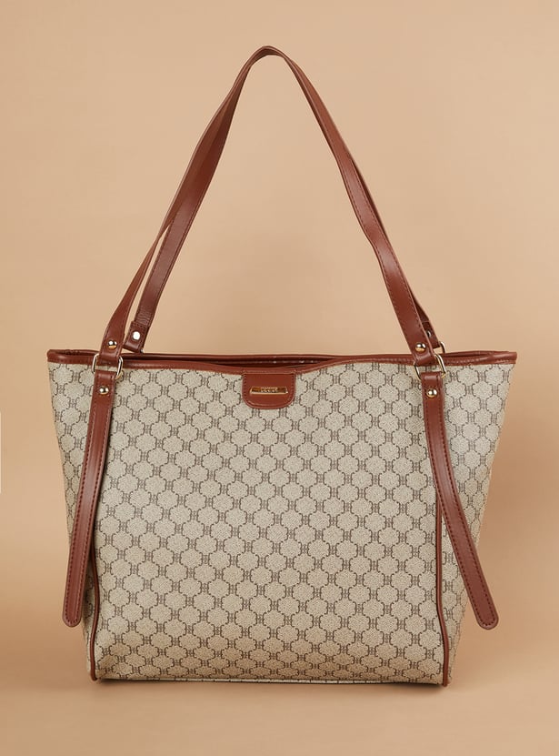 CODE Textured Shoulder Bag