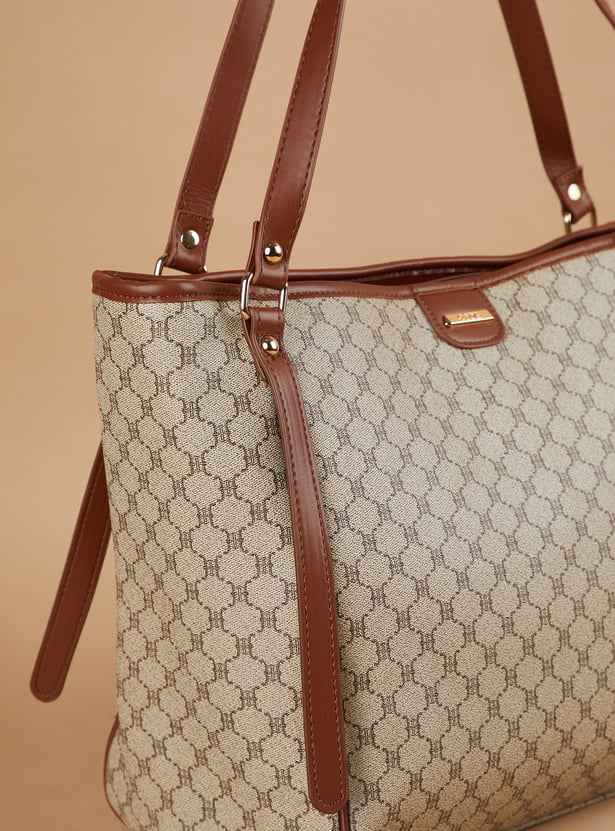 CODE Textured Shoulder Bag