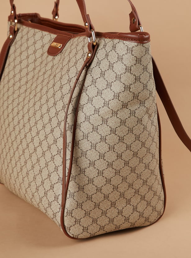 CODE Textured Shoulder Bag
