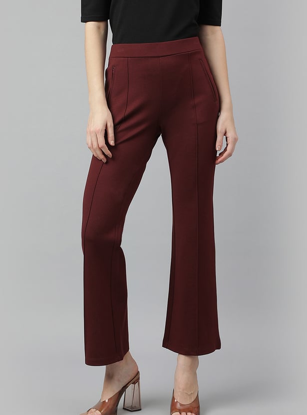 LATIN QUARTERS Solid Trousers