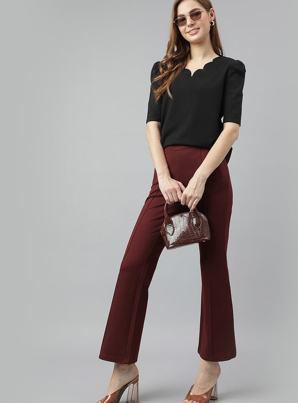 LATIN QUARTERS Solid Trousers