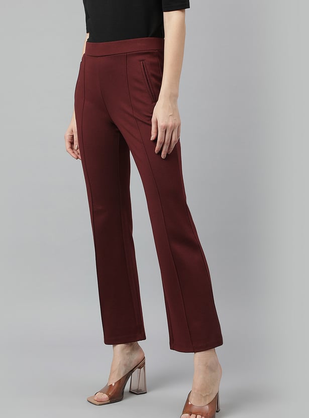 LATIN QUARTERS Solid Trousers