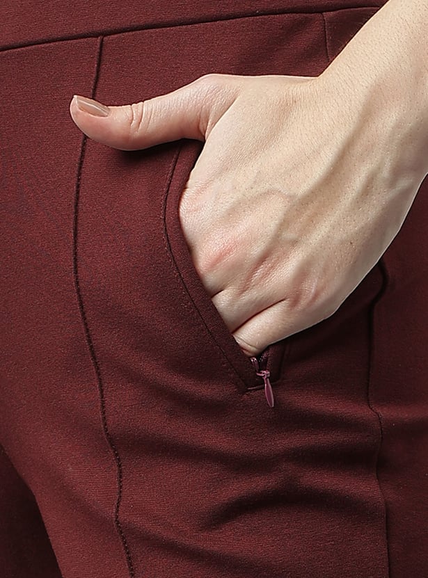 LATIN QUARTERS Solid Trousers
