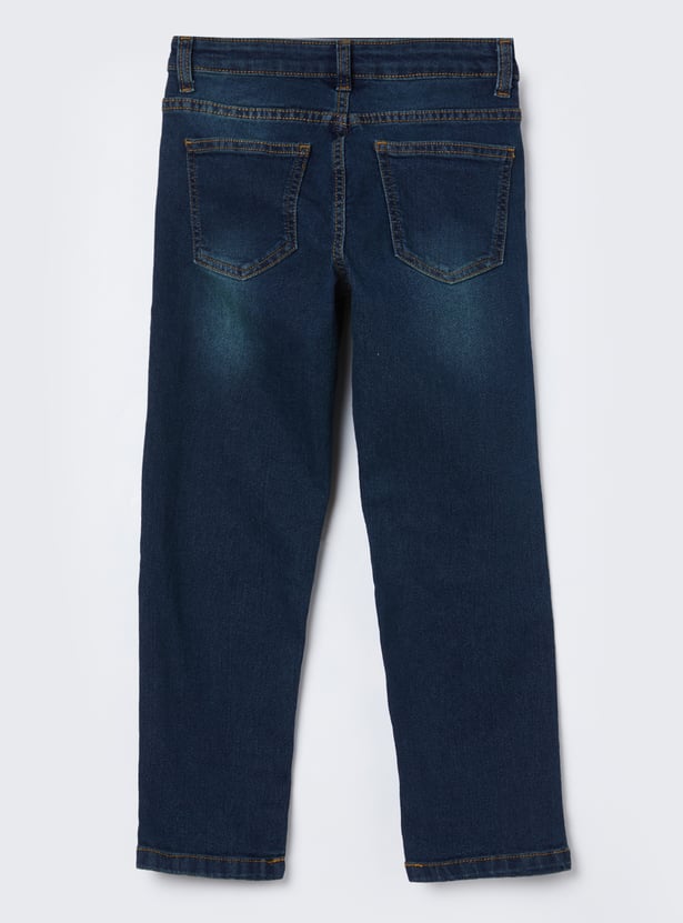 FAME FOREVER Boys Washed Jeans