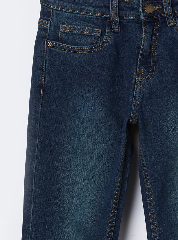 FAME FOREVER Boys Washed Jeans