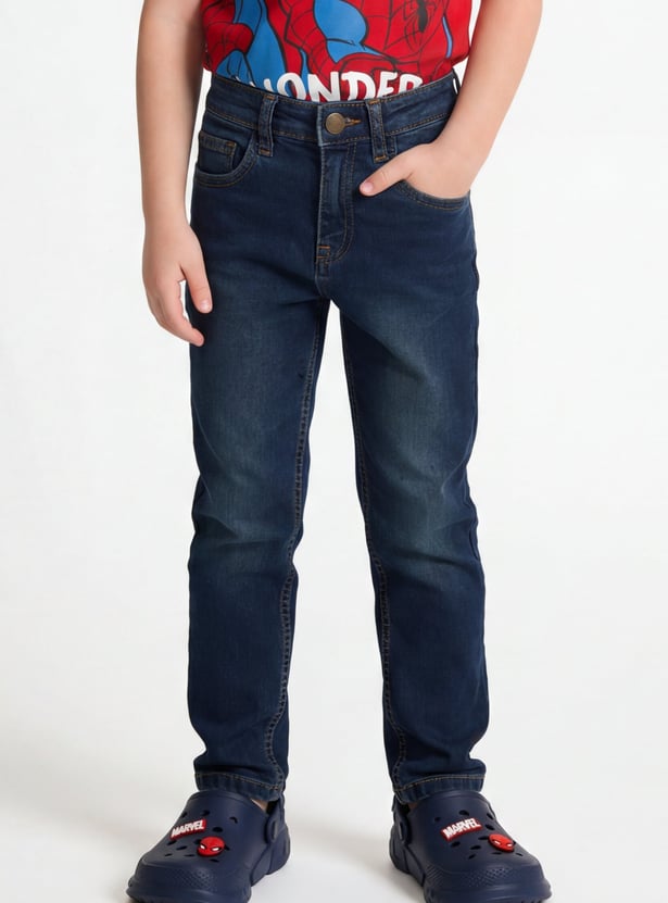 FAME FOREVER Boys Washed Jeans