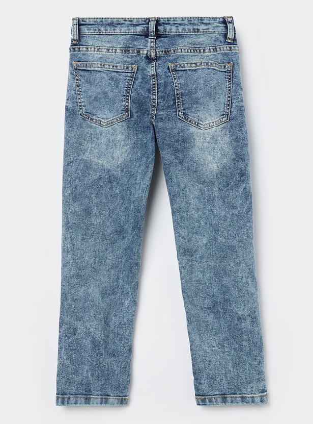 FAME FOREVER Boys Washed Jeans