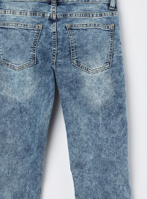 FAME FOREVER Boys Washed Jeans