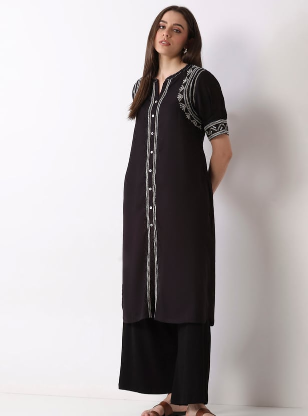 BIBA Solid Palazzos