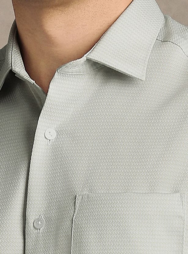 LOUIS PHILIPPE Solid Regular Formal Shirt