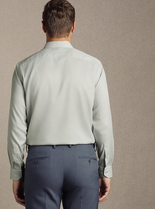 LOUIS PHILIPPE Solid Regular Formal Shirt