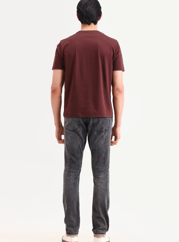RARE RABBIT Washed Slim Tapered Jeans