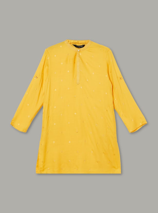 MELANGE Boys Printed Kurta with Pyjama Set