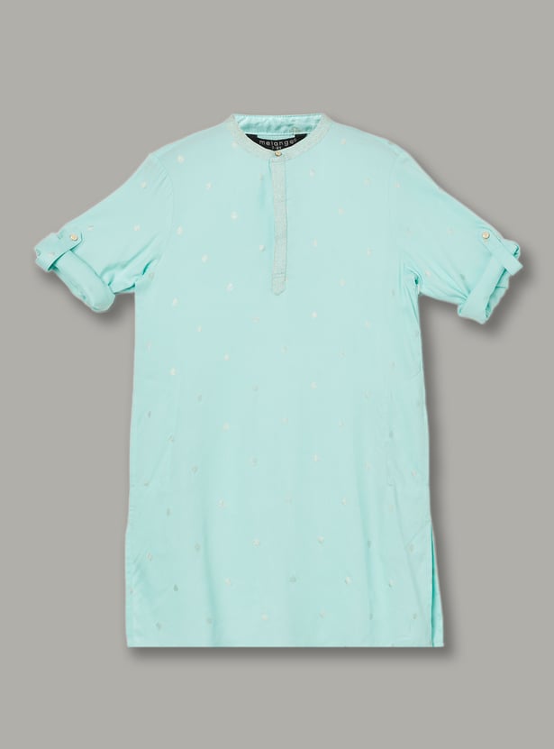 MELANGE Boys Printed Kurta with Pyjama Set