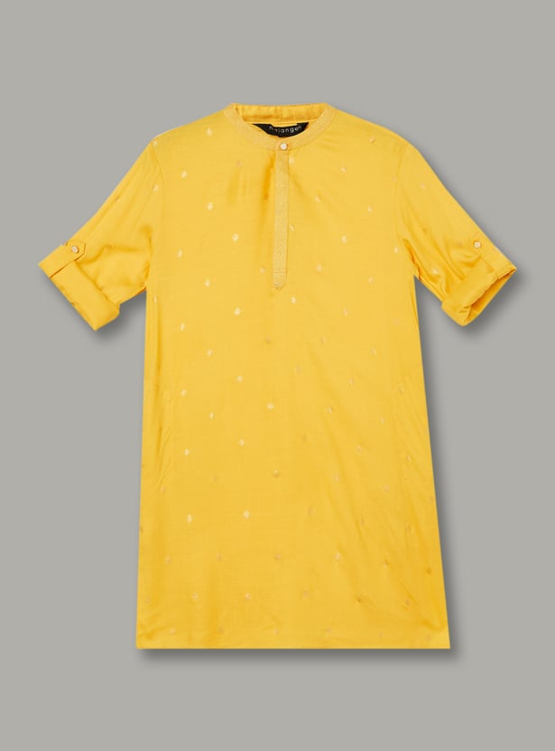 MELANGE Boys Printed Kurta with Pyjama Set