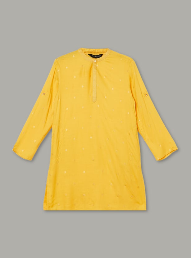 MELANGE Boys Printed Kurta with Pyjama Set