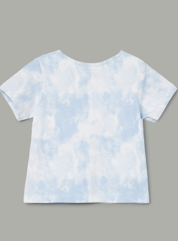 FAME FOREVER Girls Seahorse Graphic Print T-shirt