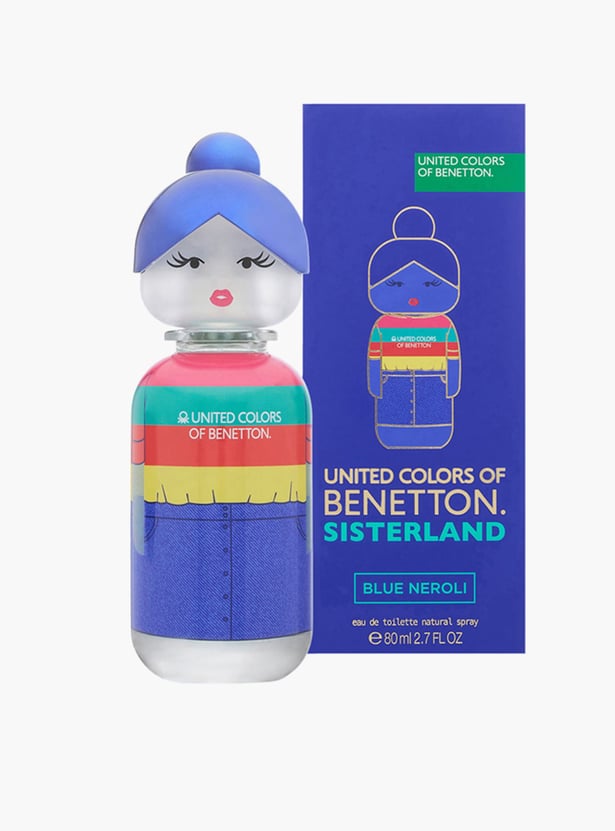 UNITED COLORS OF BENETTON Sisterland Blue Neroli Eau De Toilette - 80ml