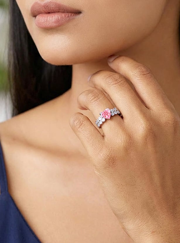 GIVA Secret Always Sterling Silver Ring