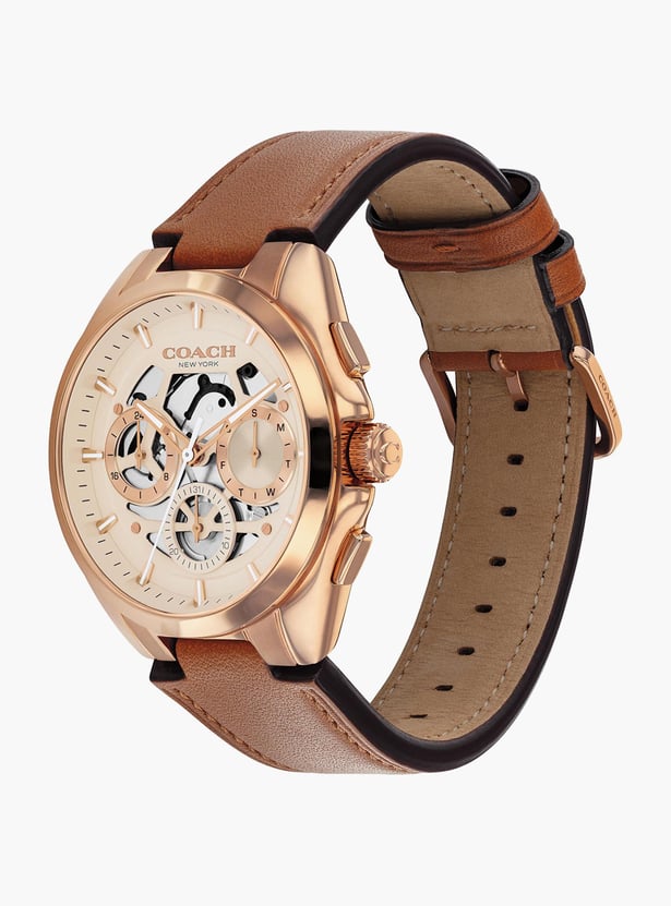 COACH Jackson Skeleton Multifunction Watch-14602772