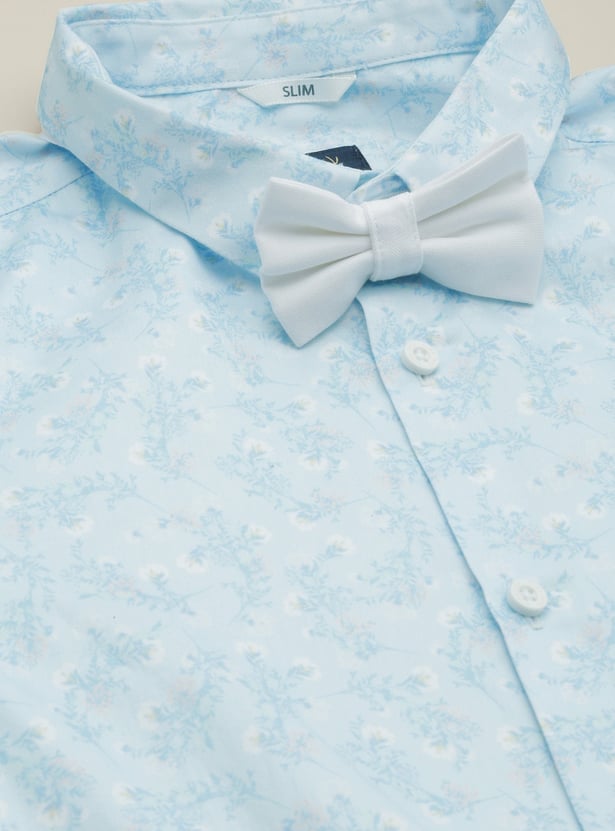 ALLEN SOLLY Boys Printed Shirt