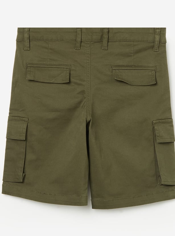 ALLEN SOLLY Boys Cargo Shorts