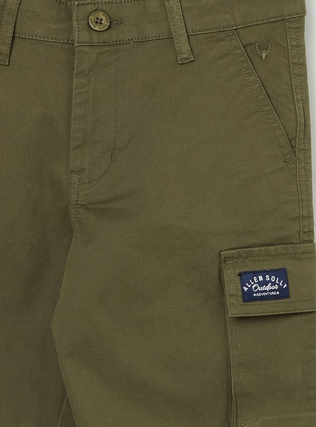 ALLEN SOLLY Boys Cargo Shorts