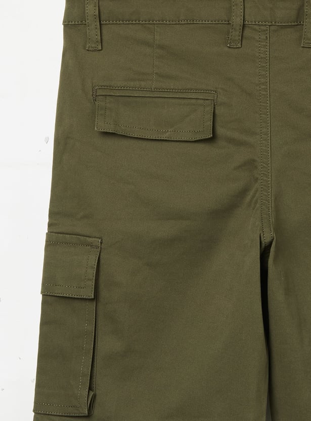 ALLEN SOLLY Boys Cargo Shorts